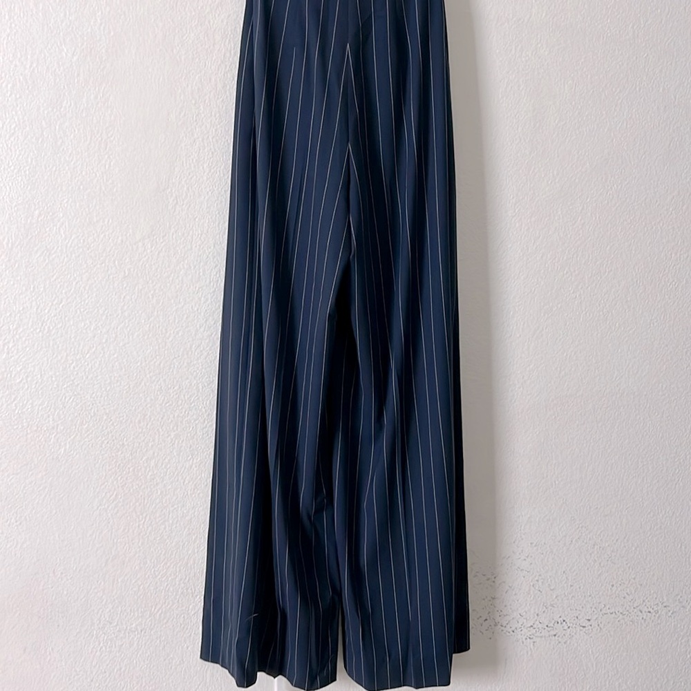 New Ralph Lauren Purple Label Navy/White Jumpsuit Size 2 - Picture 5 of 16